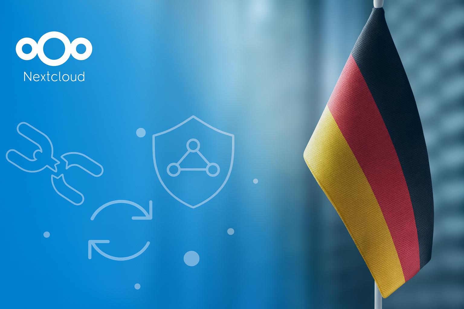 Schéma digitálnej infraštruktúry Deutschland-Stack